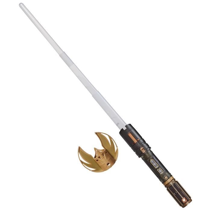 Sabre laser de Maître couleurs de la Force, 5 couleurs, Sabre laser électronique avec lame changeant de couleur, des 6 ans
