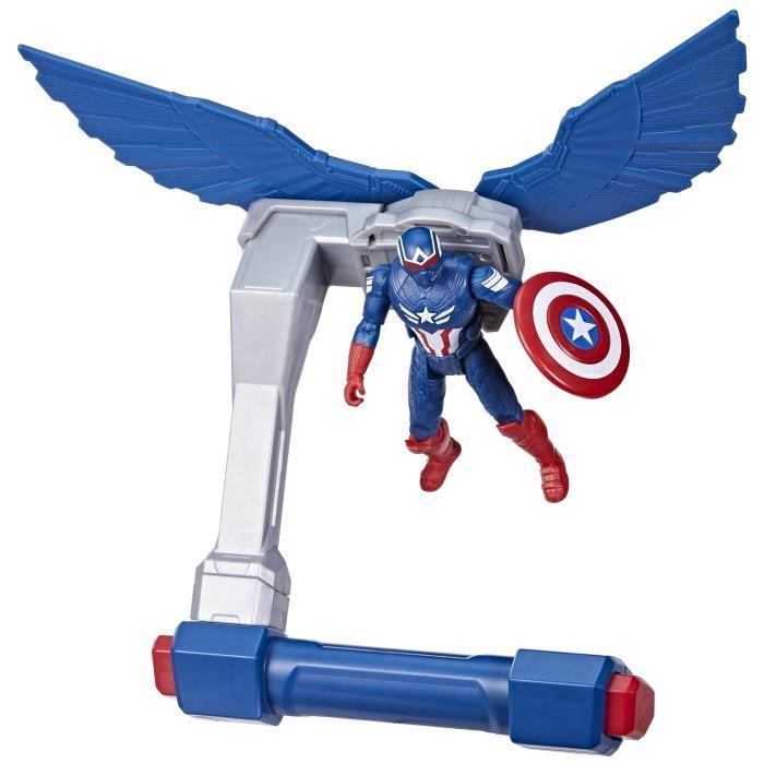Figurine Captain America Commandes de vol, Marvel Epic Hero Series Captain America: Brave New World, des 4 ans