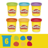 Play-Doh Starters Dino des formes et couleurs, loisirs créatifs de pâte a modeler pour enfants, Classique, des 3 ans