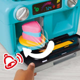 Play-Doh Ma jolie part de gâteau, four jouet, accessoires de cuisine factices et 11 pots de pâte a modeler, des 3 ans
