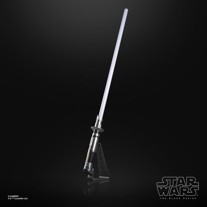 Sabre laser électronique Ezra Bridger Force FX Elite avec LED et effets sonores premium, Star Wars The Black Series, a partir de 14
