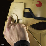 Casque Shoretrooper électronique premium, article de cosplay Star Wars The Black Series : Andor, Modulation vocale, des 14