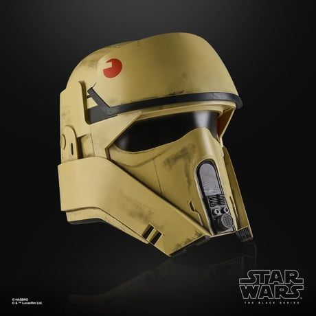 Casque Shoretrooper électronique premium, article de cosplay Star Wars The Black Series : Andor, Modulation vocale, des 14