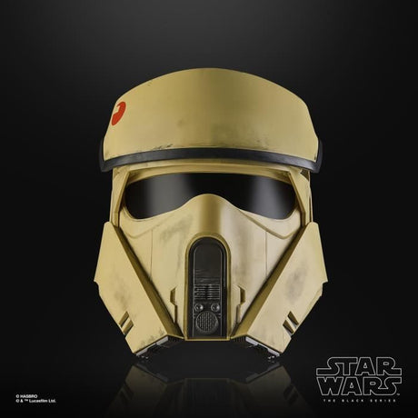 Casque Shoretrooper électronique premium, article de cosplay Star Wars The Black Series : Andor, Modulation vocale, des 14