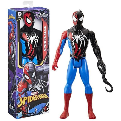 Figurine Spider-Man VenomVersus de 30 cm, Titan Hero Series, Marvel Spider-Man VenomVersus, dčs 4 ans