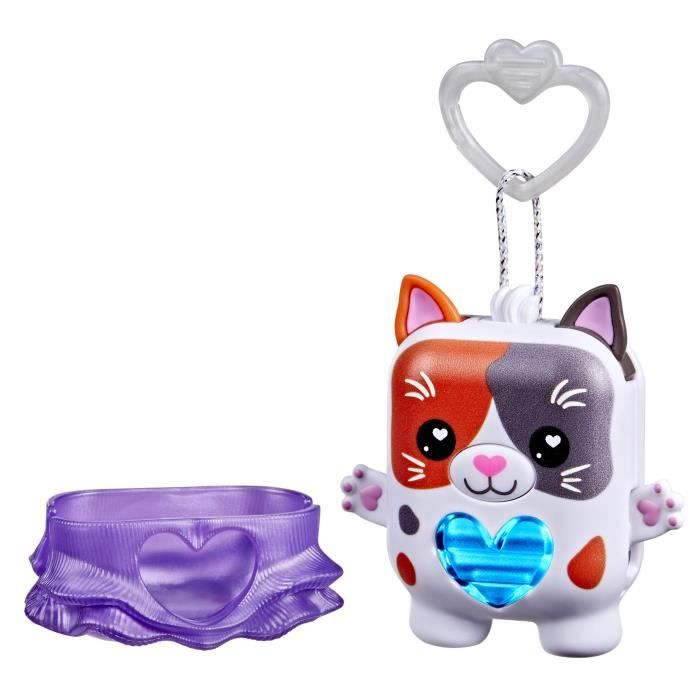 Nano-mals Purrnelope le chaton tricolore, compagnon électronique, plus de 70 réactions, pour enfants, des 5 ans
