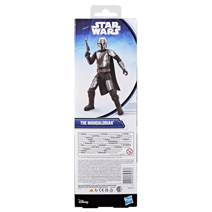 Figurine Le Mandalorien 30 cm, Titan Series, jouets de super-héros pour enfants, Star Wars, des 4 ans
