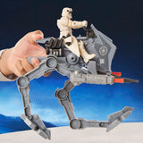 Figurine pilote d'AT-RT Imperial Remnant et AT-RT, Star Wars: The Mandalorian & Grogu, Star Wars ActionVerse, des 4 ans