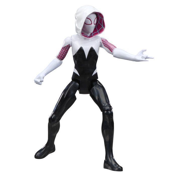 Figurine Ghost-Spider 30 cm Deluxe, Titan Series, jouets de super-héros pour enfants, Marvel Spider-Man, dčs 4 ans
