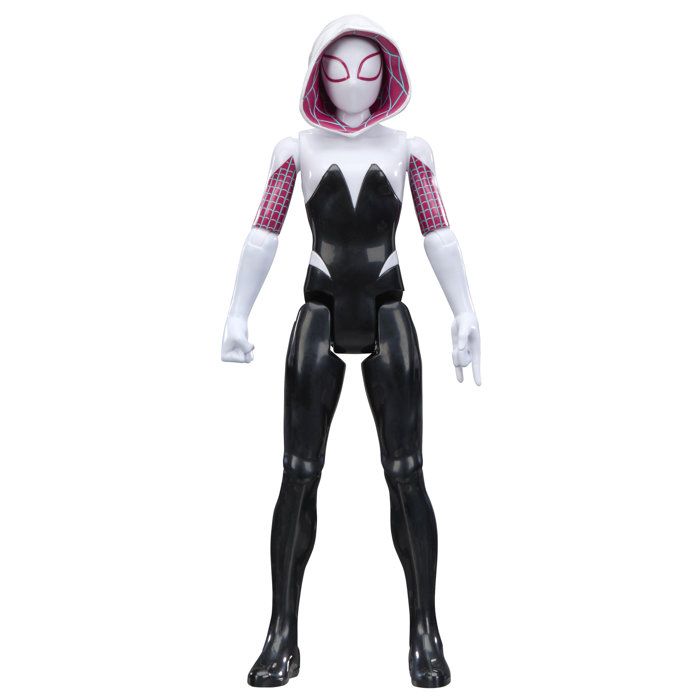 Figurine Ghost-Spider 30 cm Deluxe, Titan Series, jouets de super-héros pour enfants, Marvel Spider-Man, dčs 4 ans