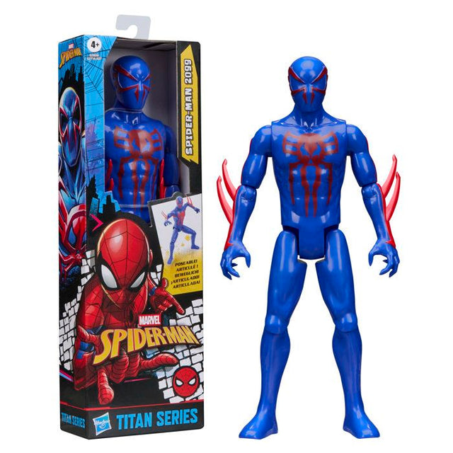 Figurine Spider-Man 2099 de 30 cm deluxe, Titan Series, jouets de super-héros, des 4 ans, Marvel Spider-Man