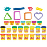 Play-Doh Coffret cadeau, pâte a modeler, 23 pots et 8 accessoires, Loisirs créatifs enfant, Classique, des 3 ans