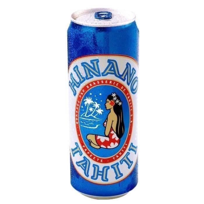 Biere Hinano Tahiti - Canettes 12 x 50 cl - 4°
