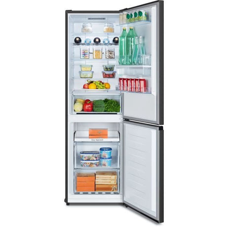Réfrigérateur combiné - HISENSE - RB390N4WBE - 2 portes - 304 L - Classe E - 59,5 x 59 x 186 cm - Noir