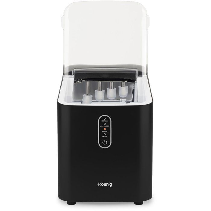 Machine a Glacons - HKoeNIG - KUB14 - 12 kg - 1L - 120 W - Noir
