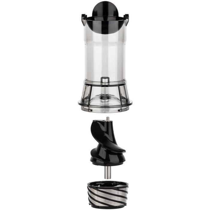 Extracteur de jus - HKoeNIG - GSX16 - 250 W - 0,8 L - Noir