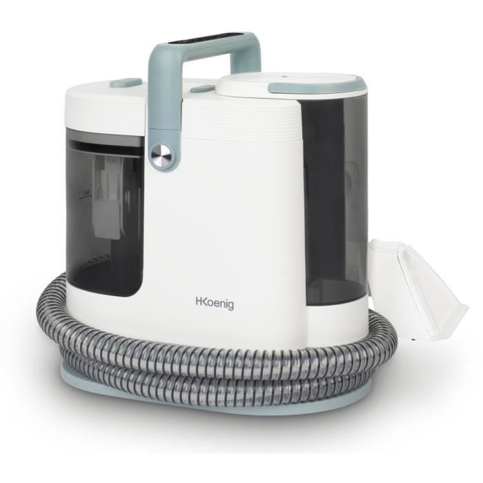 Nettoyeur textile eau chaude et vapeur - H.KoeNIG TWT99 - 1700 W - 2 brosses