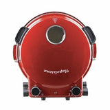 Four a pizza HKoeNIG - NAPL350 - Plaque Cuisson 32cm - Température jusqu'a 350°C - Rouge - 1200 W