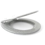 Abattant WC - GELCO DESIGN - Frein de chute magnétique - Gris pailleté