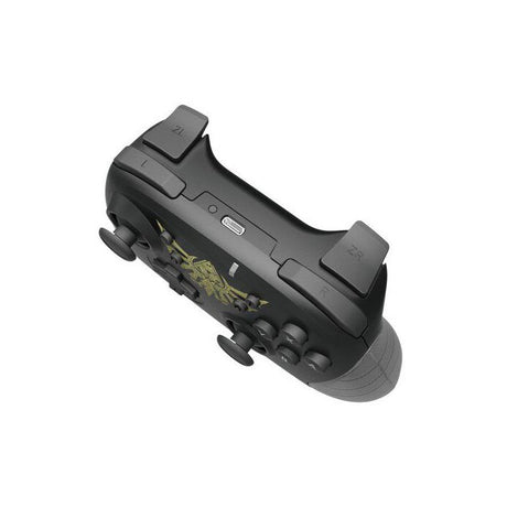 Manette de jeu - Nintendo Switch - The Legend of Zelda - Sans fil - Noir - Horipad - Autonomie 15 h - Hori
