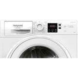 Lave-linge hublot HOTPOINT NS11469FWKFR -  11 kg - Induction - L60cm - 1400 trs/min - Classe A - Blanc
