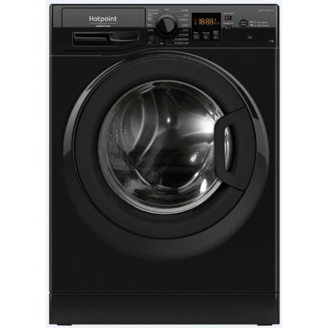 Lave-linge hublot HOTPOINT NS11469FBKFR -  11 kg - Induction - L60cm - 1400 trs/min - Classe A - Noir