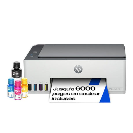 Imprimante Multifonction - HP - Smart Tank 5105 – Wi-Fi et Bluetooth - Réservoir d'encre – Couleurs