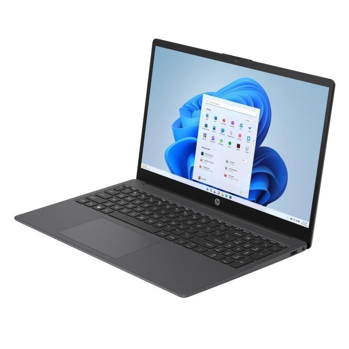 PC Portable HP 15-fd0099nf - Windows 11 + Microsoft 365 inclus 1 an - 15,6 FHD - Intel N100 - RAM 4Go - Stockage 128Go - AZERTY