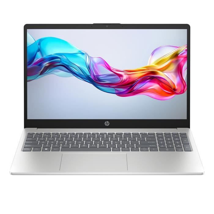PC Portable HP 15-fd0142nf - Windows 11 - 15,6 FHD IPS - Core i5-1334U - RAM 16Go - Stockage 512Go SSD - AZERTY