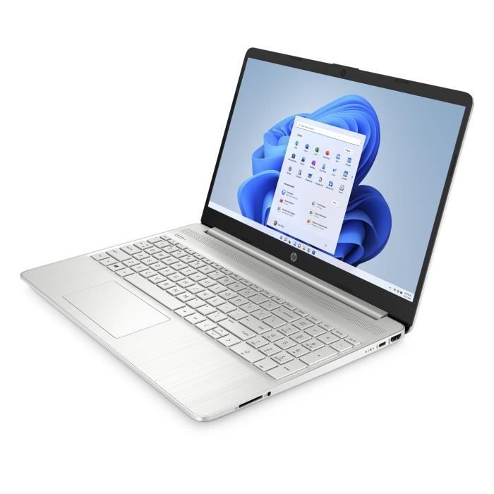 PC Portable HP 15s-eq2090nf - Windows 11 - 15,6 FHD - Ryzen 7-5700U - RAM 16Go - Stockage 512Go SSD - AZERTY