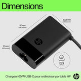 Chargeur pour ordinateur portable HP USB-C 65 W