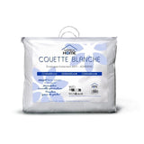 Couette tempérée 350gr/m˛ anti-Acariens LOVELY HOME - 140 x 200 cm - Blanc