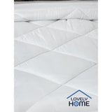 Couette tempérée 350gr/m˛ anti-Acariens LOVELY HOME - 140 x 200 cm - Blanc
