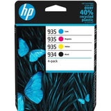 Pack 4 Cartouches d'encre HP 934/935 (Noir + Couleurs)