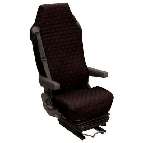 Housse universelle HTC EQUIPEMENTS pour siege de camion en coton matelassé noir 80% coton et 20% polyester