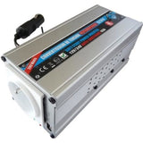 Convertisseur 12V / 24V automatique vers 220V- HTC TECHNIC-  200W avec prise USB-A  0.5A