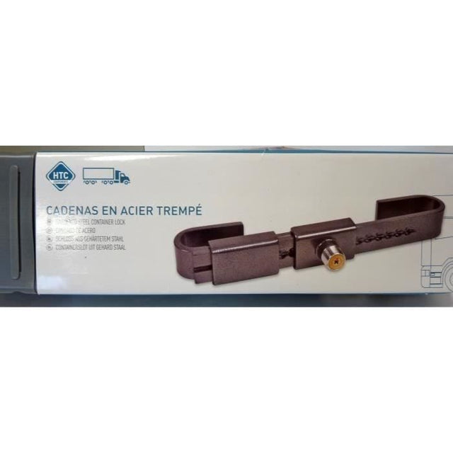 Cadenas container- HTC EQUIPEMENTS- en acier trempé- Conçu pour sécuriser les conteneurs et les fourgons de transport,