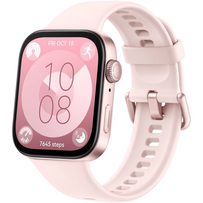 Montre connectée - HUAWEI - Watch Fit 3 - Ecran Amoled 1,82 - Rose