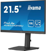 Ecran PC - IIYAMA - 21,5 - 100Hz - Dalle IPS - 1ms - Pied réglable en hauteur + Pivot - Prolite XUB2293HSU-B7