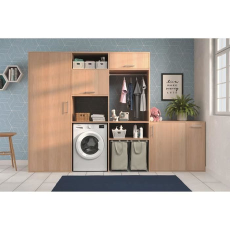 Lave-linge hublot INDESIT IMW862MYTIMEFR MyTime - 8 kg - Induction - L60cm - 1200 trs/min - Classe A - Blanc