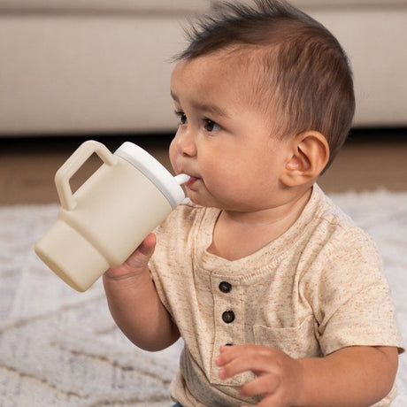 Ma premiere tasse silicone - INFANTINO - 255 ml - Sand
