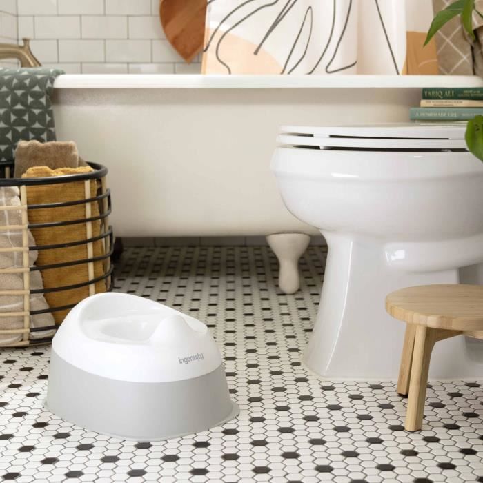 INGENUITY Pot d'apprentissage avec cuvette amovible, Antidérapant, Assise ergonomique