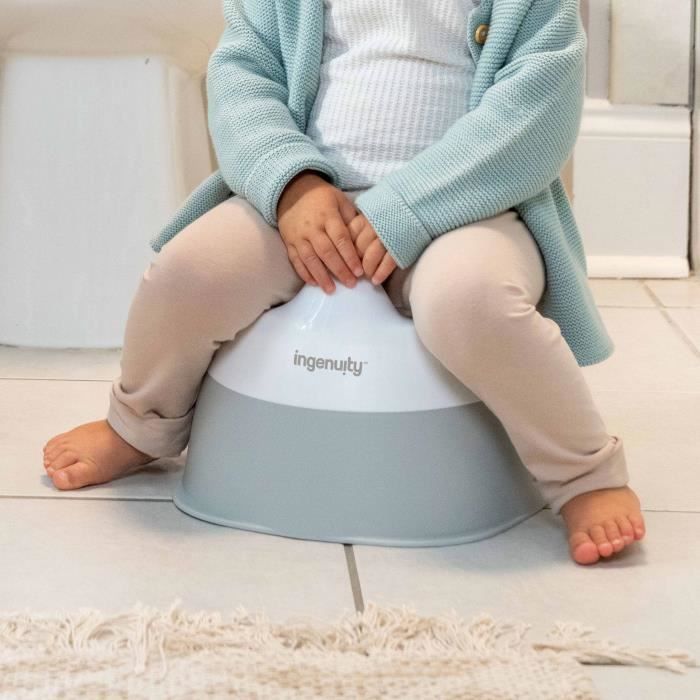 INGENUITY Pot d'apprentissage avec cuvette amovible, Antidérapant, Assise ergonomique