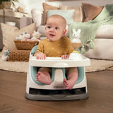 INGENUITY Réhausseur de chaise bébé enfant de 6 mois a 3 ans, Base 2 en 1 Brume, cadeau bébé