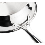 Poele - INOXIBAR - Ř 24 cm - Manche ergonomique - Tous feux dont induction - Inox