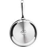 Poele - INOXIBAR - Ř 28 cm - Manche ergonomique - Tous feux dont induction - Inox