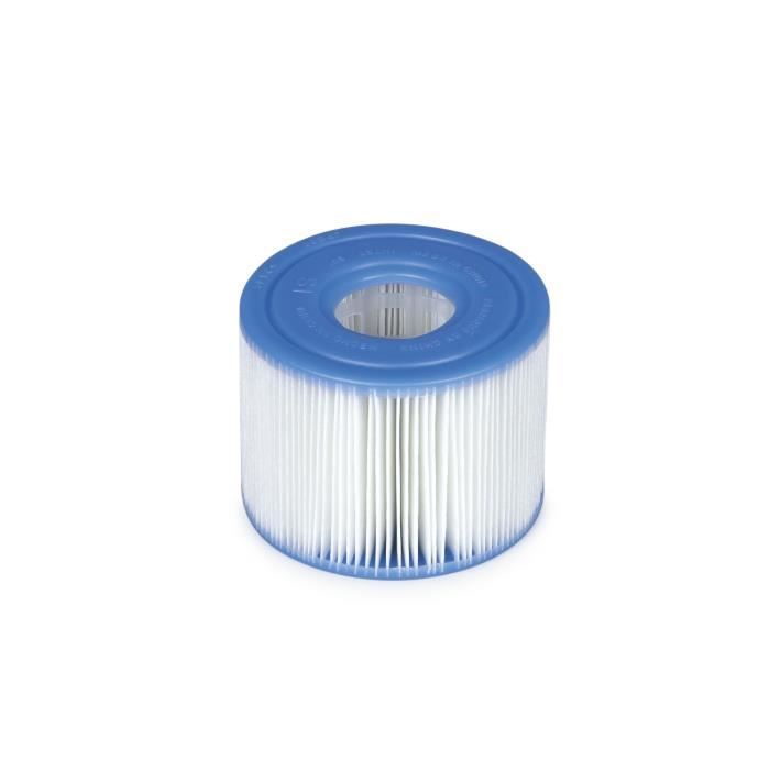Lot de 2 cartouches de filtration pour Pure Spa INTEX - Fibre Dacron facile a nettoyer