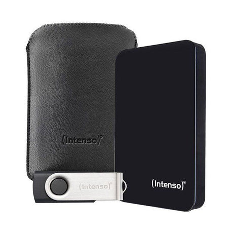 Disque dur 2,5 portable - HDD 3.2 + USB - INTENSO - 2 To + 64 Go