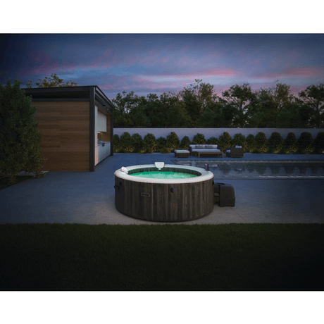 Spa gonflable INTEX - Baltik - 196 x 196 x 71 cm - 4 places - Carré - 28440NP