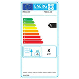 Poele a bois INVICTA Mesnil - Puissance optimale 8 kW - Max: 12kW- Bűches 34 cm max - Fonte - Fabriqué en France - Ecodesign